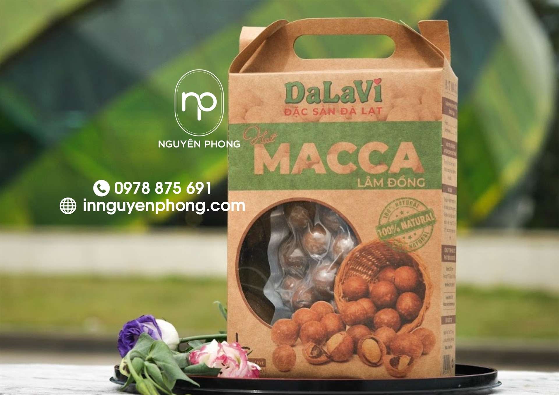 Mẫu in hộp đựng hạt sấy